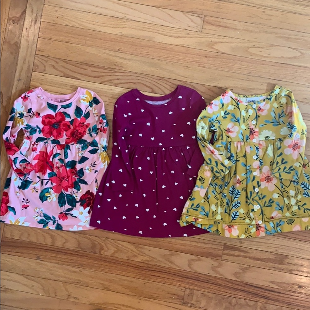 Old Navy and OshKosh toddler girl dresses 18-24 mo